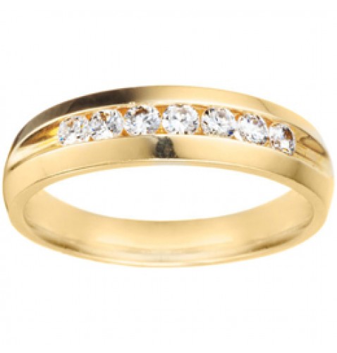 .50 RD DIA GENTS RING5 GRADUATED DIAMONDS