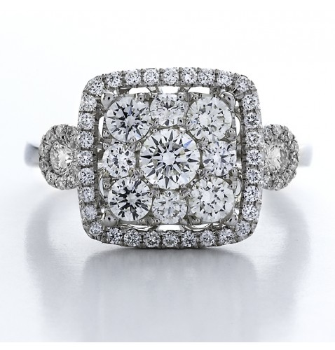 Facets Collection Diamond Ring