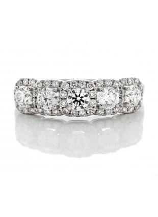 Forevermark Five Stone Diamond Anniversary Band